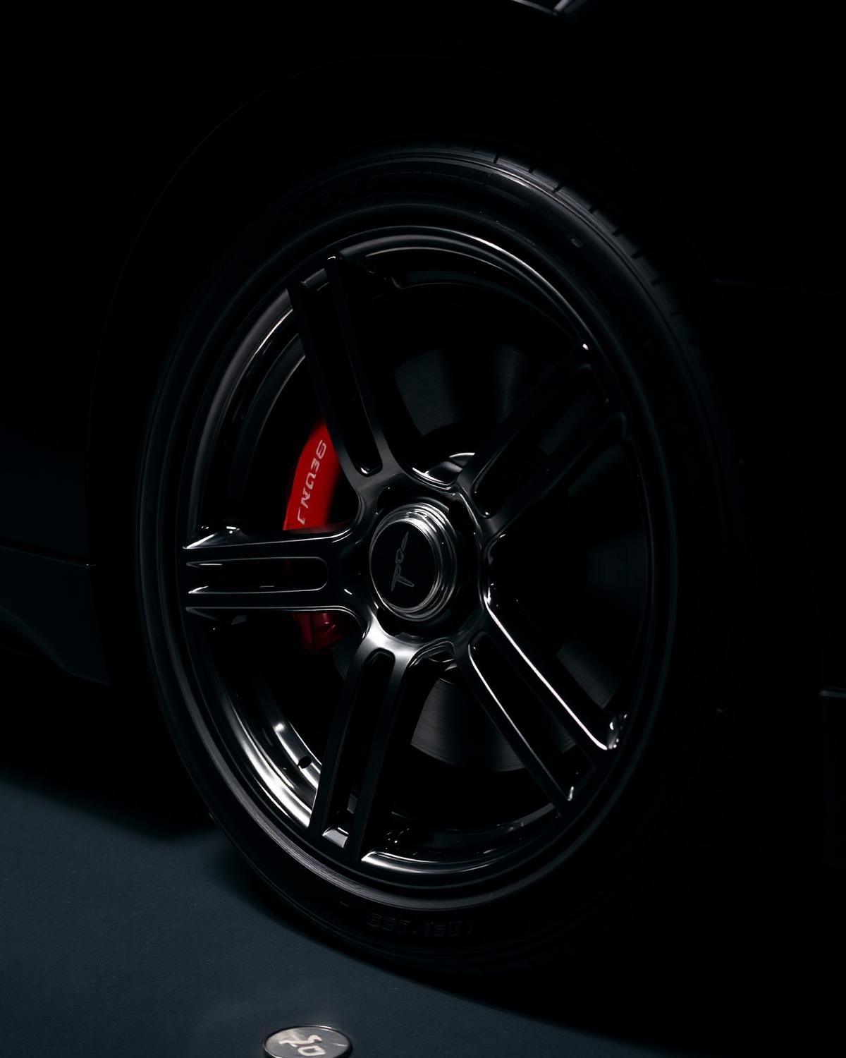 Detailed vehicle close-up